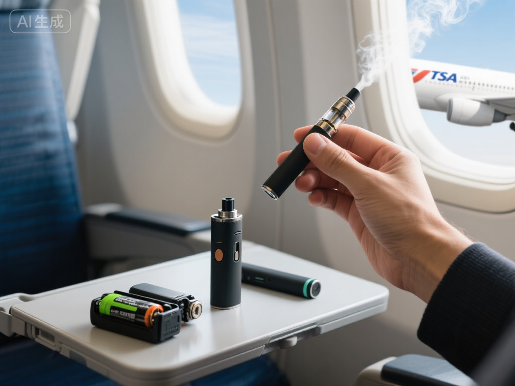 can you bring a vape on a plane
